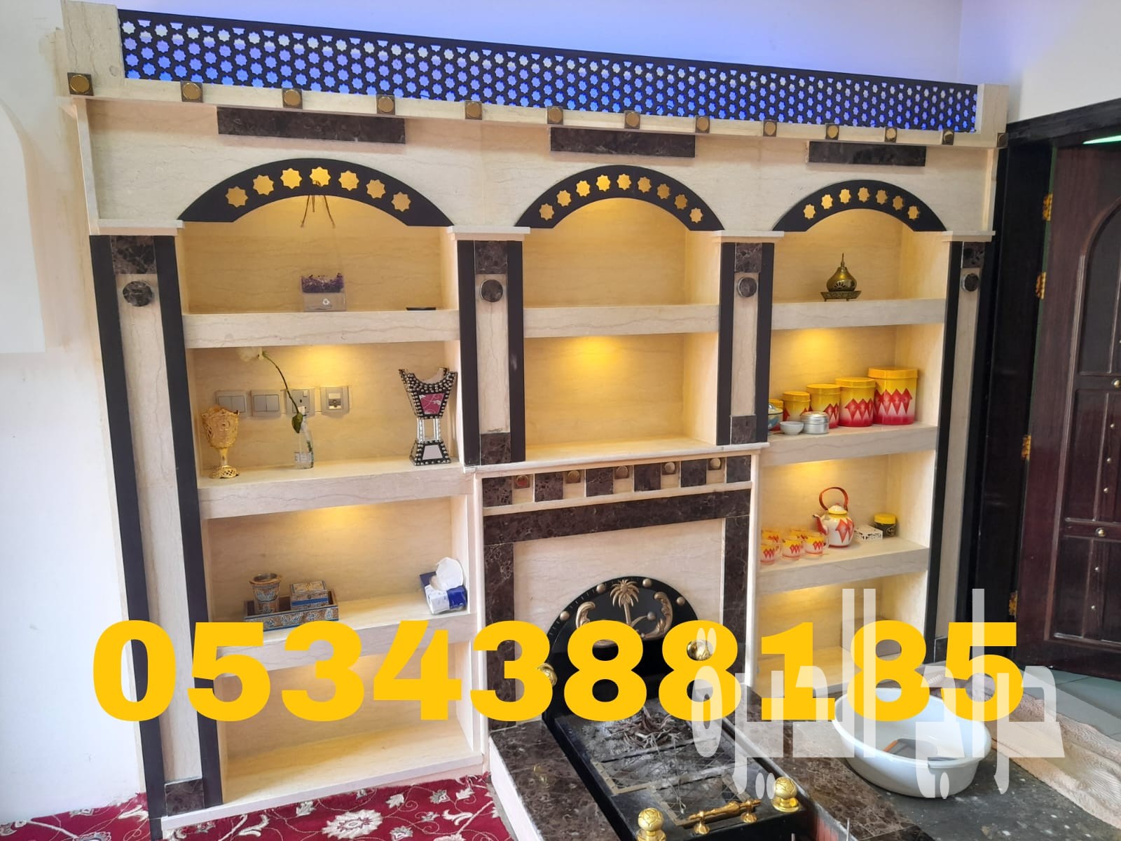 تصميم وتنفيذ مشبّات للفلل والمجالس في الأحساء