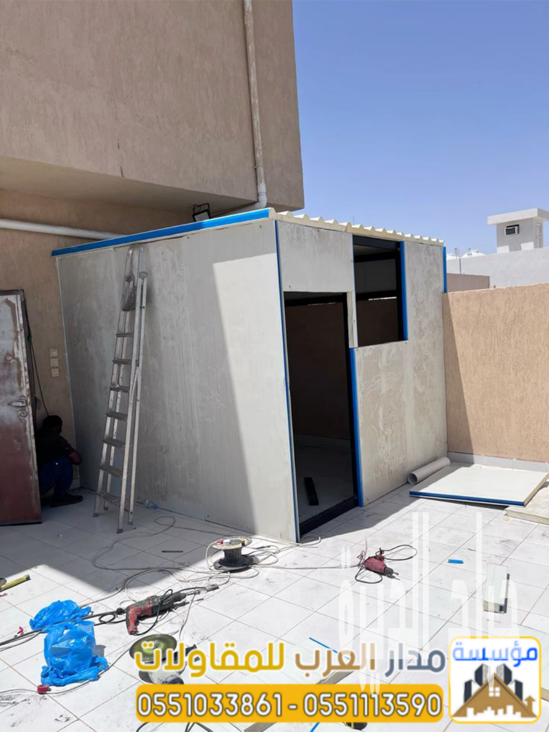 بناء غرفة ساندوتش بانل بالرياض | مقاول