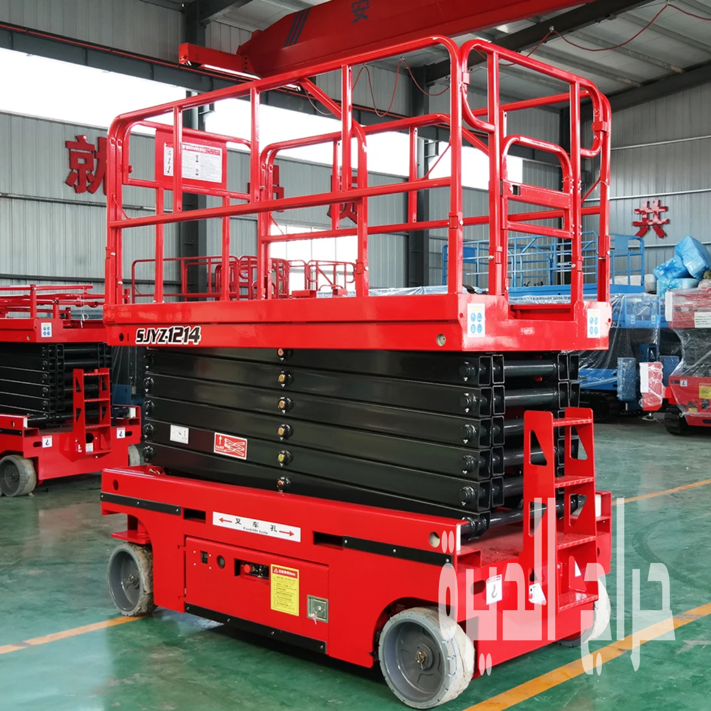 تأجير أفضل معدات الرفع المقصية / سيزرلفت _الدمام