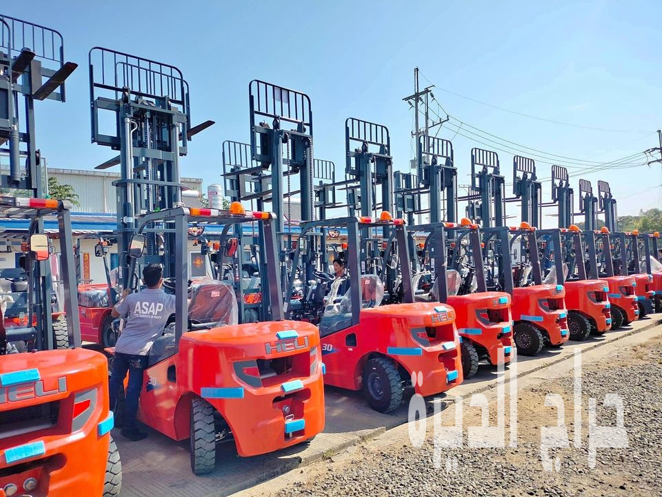 شركة المقداد لتأجير# رافعات شوكي مقصي بالدمام