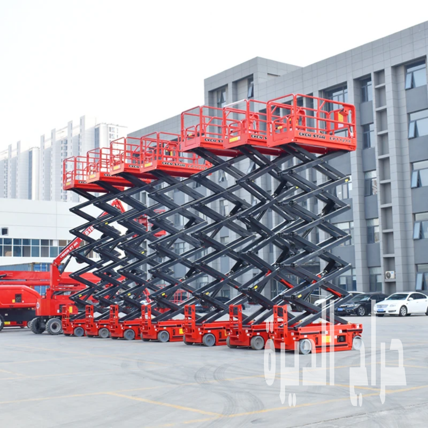 🚀 سيزر لفت للإيجار في الدمام | رافعات مقصية 6–20 متر | Scissor Lift Rental Dammam 2026 | 0556837784